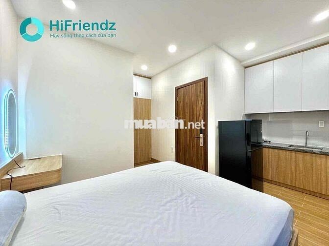 Cho thuê căn hộ mới xây 100% ngay cầu chữ Y có máy giặt riêng