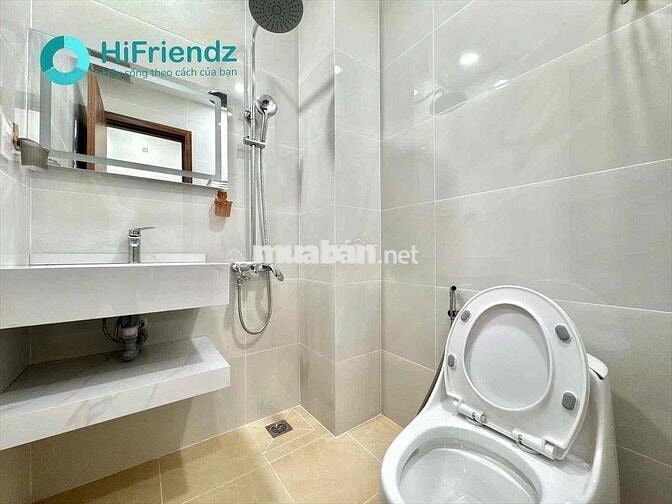 Cho thuê căn hộ mới xây 100% ngay cầu chữ Y có máy giặt riêng