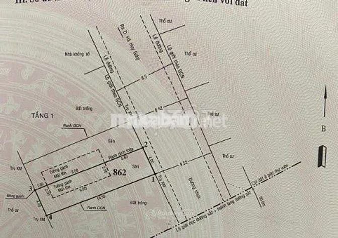 Cần bán đất mặt tiền rạch TL41 thông sang TL37, 100m2 giá chỉ 4 tỷ