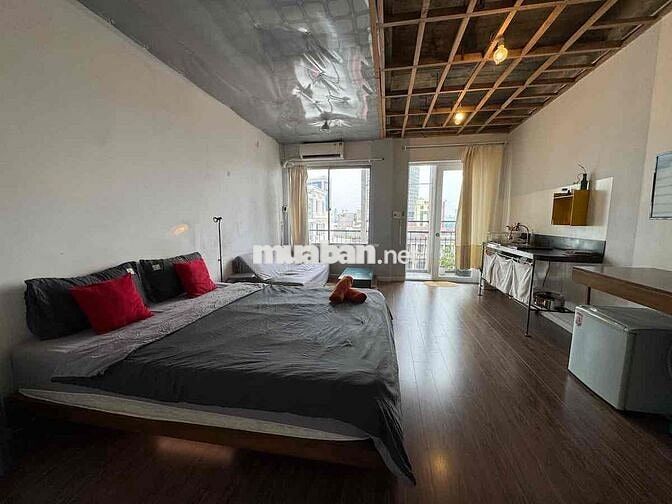 🧨STUDIO BAN CÔNG, NỘI THẤT NHƯ HÌNH, SÁT BÊN Q1 - ĐỌC RÕ MÔ TẢ NHÉ MN