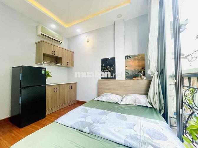 🔔Studio Ban Công Cửa Sổ Lớn Full Nội Thất Ngay Phan Văn Trị Bình Thạnh