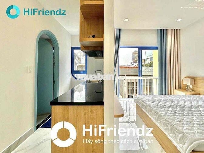 NGAY SÂN BAY STUDIO BAN CÔNG-CỬA SỔ 35M2 NỘI THẤT ĐẦY ĐỦ PHÒNG MỚI