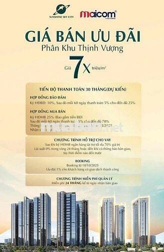 CĂN HỘ CAO CẤP SUNSHINE SKY CITY - LIỀN KỀ PHÚ MỸ HƯNG