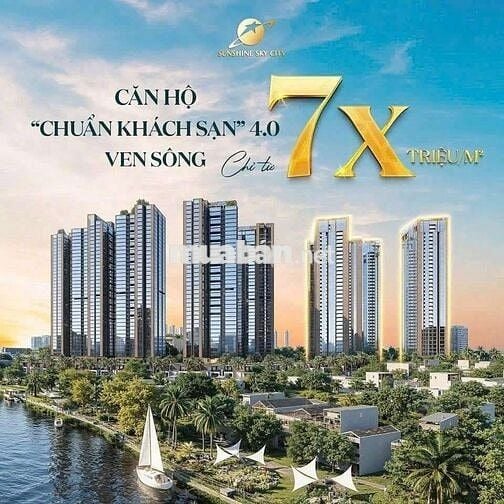 Căn hộ Sunshine ngay Phú Mỹ Hưng chỉ 70tr/m2 thanh toán 1.5 tỷ ký HĐMB