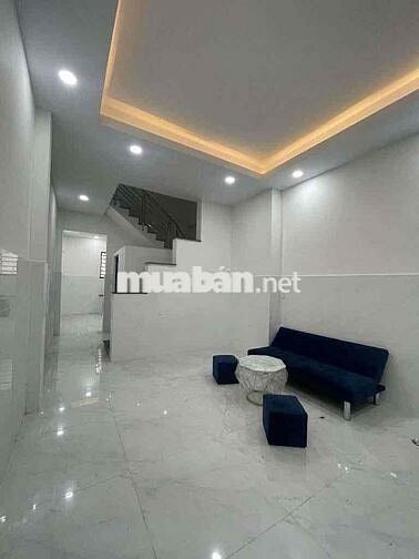 HẺM 8M THÔNG XE HƠI NGỦ TRONG NHÀ 3 TẦNG BTCT NHÀ MỚI Ở NGAY CHỈ 5.99