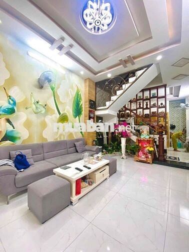 💥 KHU ĐỒNG BỘ VIP QUANG TRUNG – 4 TẦNG – 4PN – HẺM XE HƠI – GIÁ 7.68T