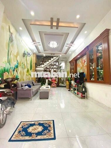 💥 KHU ĐỒNG BỘ VIP QUANG TRUNG – 4 TẦNG – 4PN – HẺM XE HƠI – GIÁ 7.68T