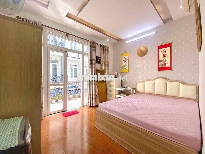 💥 KHU ĐỒNG BỘ VIP QUANG TRUNG – 4 TẦNG – 4PN – HẺM XE HƠI – GIÁ 7.68T