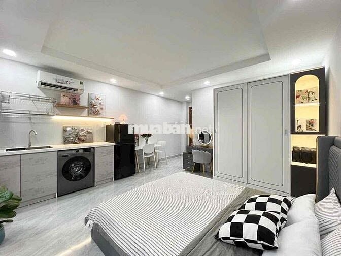 CĂN HỘ FULL NỘI THẤT_BANCONG BÌNH THẠNH GẦN CHỢ BÀ CHIỂU, GIÁP Q1,Q3