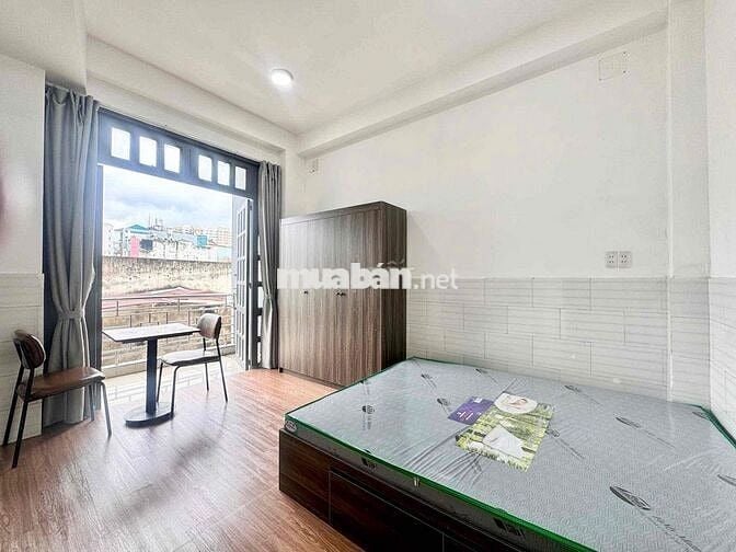 STUDIO BAN CÔNG GẦN CHỢ TÂN BÌNH_NGÃ TƯ BẢY HIỀN PHÒNG MỚI 100%