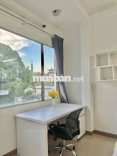Phòng Studio cửa sổ lớn, Full nội thất, thang máy, gần chợ Bà Chiểu
