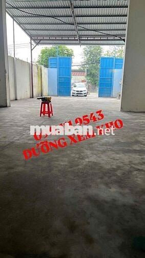 CHO THUÊ NHÀ XƯỞNG 400m2  - ĐIỆN 3PHA - ĐA NGHÀNH - ĐƯỜNG XE CONT