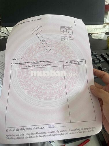 Chính Chủ Cần Bán Lô đất Mặt tiền Đường Thố Mố 7M. Đường thông 2 đầu.