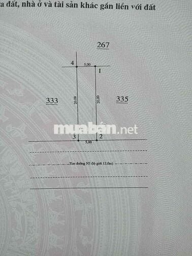 Thanh Toán Gấp Lô Đất Ngộp Gần Chợ Tân Phước- Đồng Xoài- Bình Phước