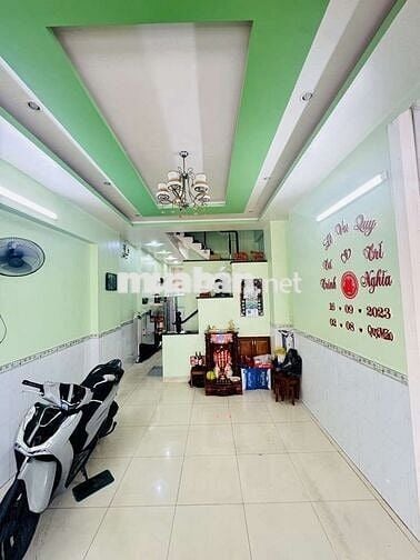 🍊🍊BÁN NHÀ Q6,2 TẦNG,NGANG 4,9×14M,3PN,HẺM 🚕 NGAY BÀ HOM.GIÁ 5,1 TY.