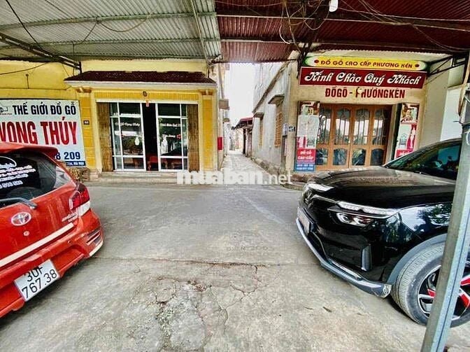 bán lô đất 80m2 làng nghề vạn điểm tặng nhà đang cho thuê