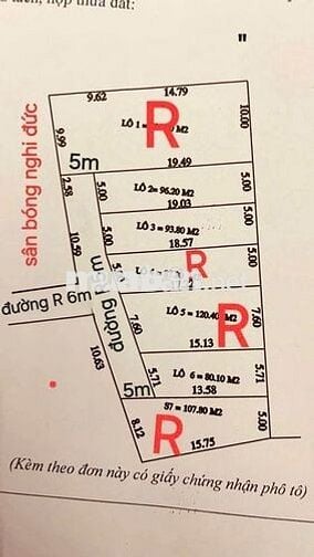 BÁN LÔ ĐẤT VỊ TRÍ ĐẸP Tại Khối Xuân Hương, P.Nghi Đức,TP.Vinh, Nghệ An