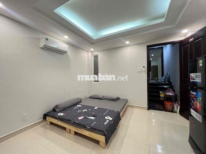 CHO THUE PHÒNG STUDIO MỚI GẦN QUẬN 10 FULL NỘI THẤT - NGÃ TƯ BẢY HIỀN