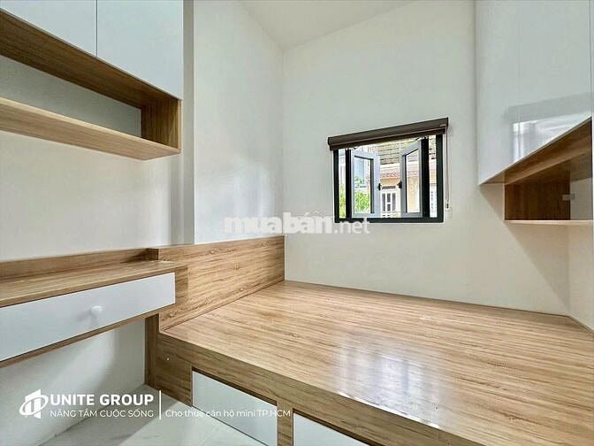 CHDV Q4 mới xây – trệt gác, full nội thất, giá 8.5tr/tháng