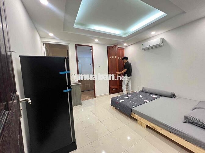 CHO THUE PHÒNG STUDIO MỚI GẦN QUẬN 10 FULL NỘI THẤT - NGÃ TƯ BẢY HIỀN