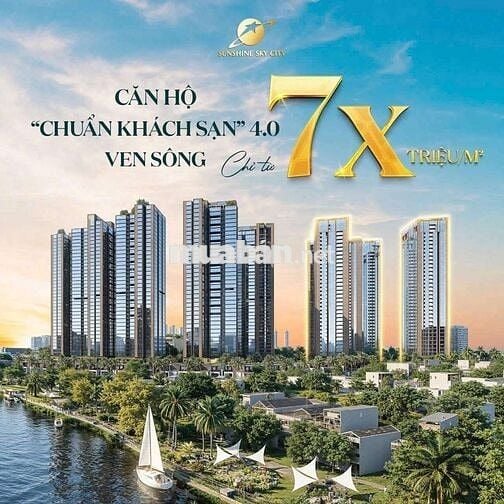 NHẬN BOOKING CĂN HỘ SUNSHINE CITY SG MẶT TIỀN PHÚ THUẬN KẾ PMH