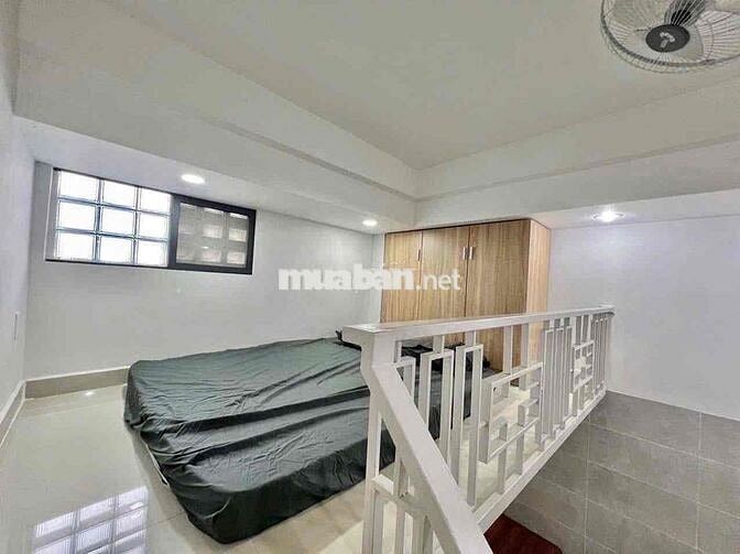 PHÒNG TRỌ CÓ GÁC ĐẦY ĐỦ NỘI THẤT RỘNG 25m2 NGAY VƯỜN LÀI TÂN PHÚ