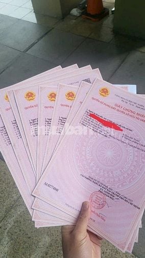 Bán đất đã có sổ hồng sang tên ngay . DT : 5×19 giá 1T2