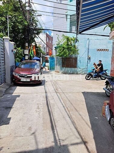 Nhà Trung Tâm Q6 , Giá Rẻ , hẻm xe hơi , Tân Hòa Đông