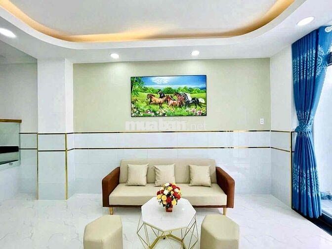 NHÀ GÒ VẤP NGUYÊN CĂN MỚI TINH • CHO THUÊ 10TR/THÁNG • HẺM XE HƠI