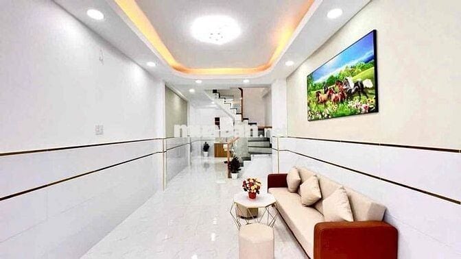 NHÀ GÒ VẤP NGUYÊN CĂN MỚI TINH • CHO THUÊ 10TR/THÁNG • HẺM XE HƠI