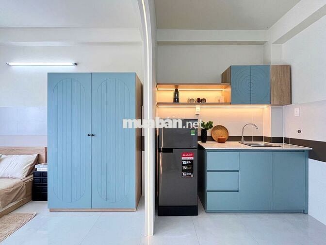 1PN TÁCH BẾP – BAN CÔNG – FULL NỘI THẤT - NGẬP TRÀN ÁNH SÁNG - AN NINH