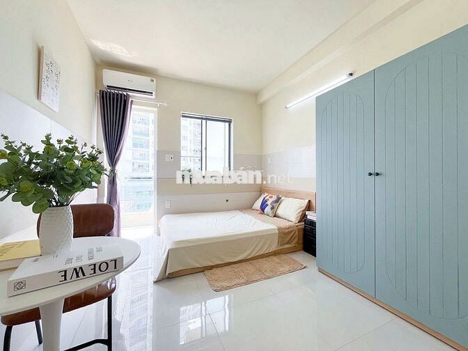 1PN TÁCH BẾP – BAN CÔNG – FULL NỘI THẤT - NGẬP TRÀN ÁNH SÁNG - AN NINH