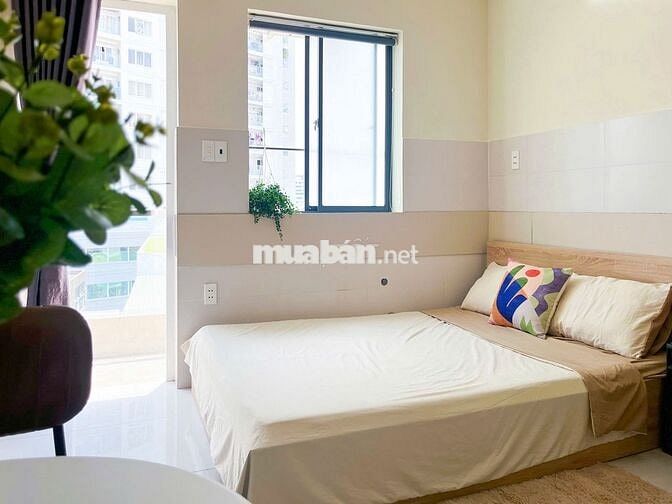 1PN TÁCH BẾP – BAN CÔNG – FULL NỘI THẤT - NGẬP TRÀN ÁNH SÁNG - AN NINH