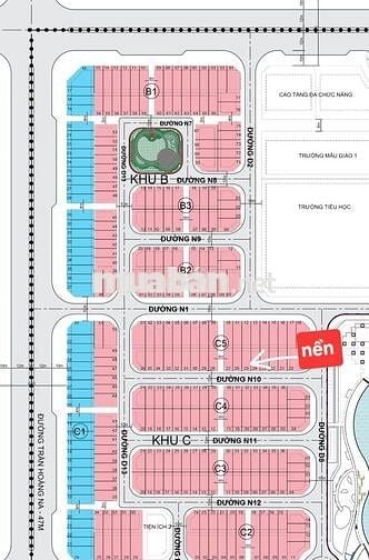 Nền Thổ cư gần hồ cảnh quan khu Nam Long 2, Cần Thơ