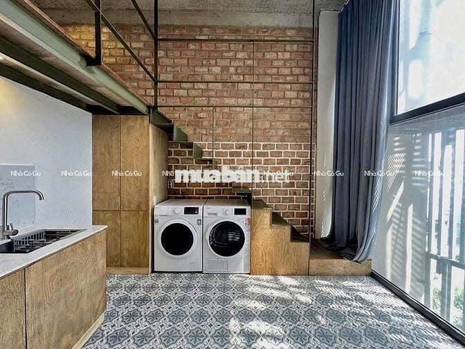 🍓 CHO THUÊ CĂN HỘ DẠNG GÁC TONE ẤM CỰC XINH NGAY ETOWN CỘNG HÒA