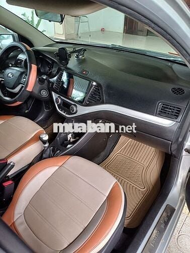 KIA PICANTO TA 1.2G E2 MT 2014 màu bạc