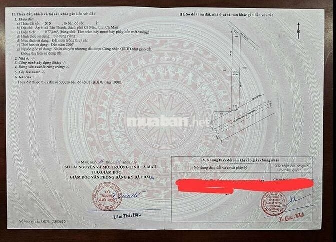 Cần bán đất quản lộ phụng hiệp