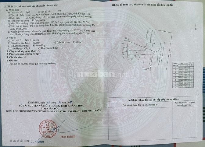 Bán 2 căn nhà tại Phố Lương Định Của, Chợ Chiều, Vĩnh Ngọc, Nha Trang