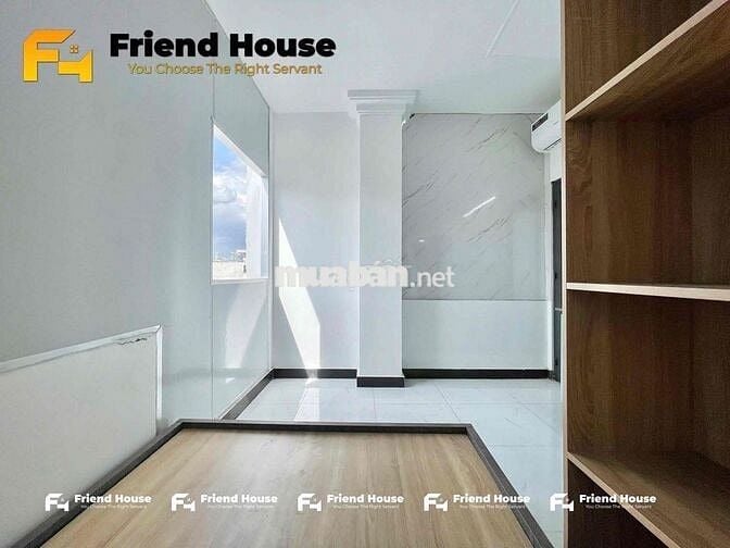 Studio full nội thất cửa sổ trời