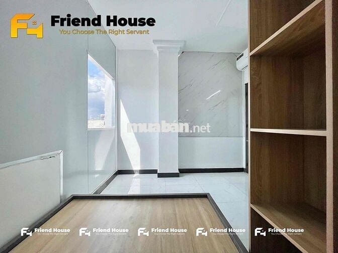 Studio full nội thất cửa sổ trời