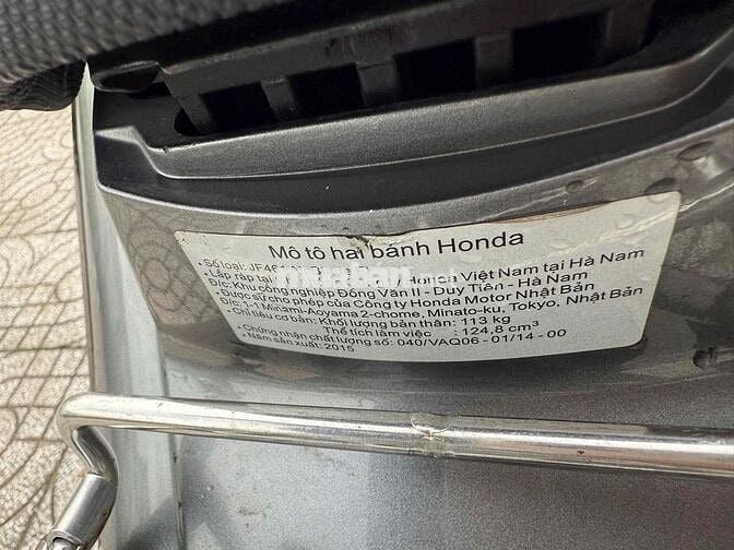 Airblade 2015 xe khá đẹp máy zin êm ngay chủ kí