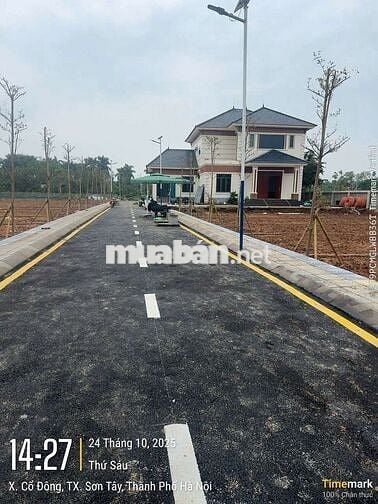 Đất Cổ Đông Sơn Tây, ngay ngã tư lục quân, trung tâm Hòa Lạc