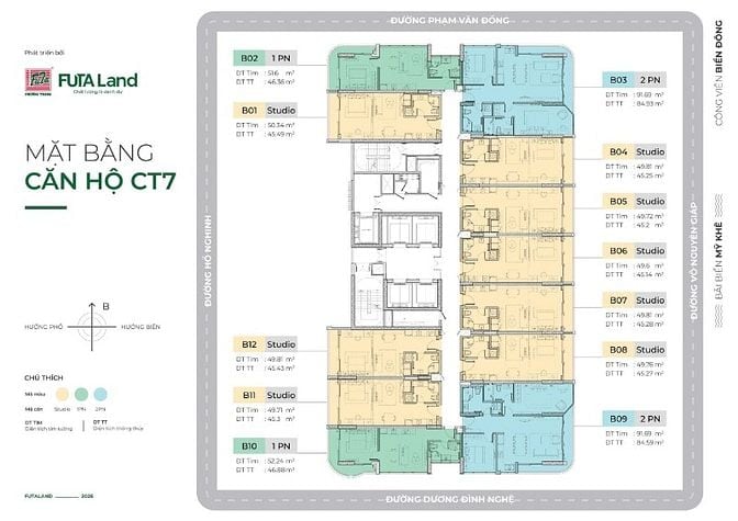TIME SQUARE chính thức mở bán GD1 View biển trực diện biển Mỹ Khê , 
