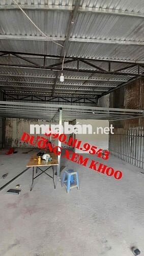 CHO THUÊ KHO 7x12 - 4TRIỆU - CÓ GÁC LỬNG - HẺM XE TẢI NHỎ