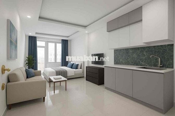 CHDV FULL NỘI THẤT NGAY EMART PHAN VĂN TRỊ, PHẠM VĂN ĐỒNG