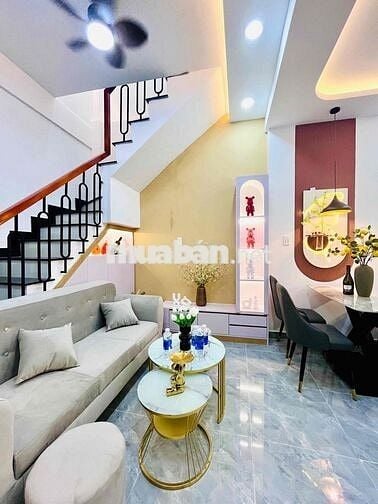 💥 NHÀ MỚI 2 TẦNG, NGANG 7.6m HOÀNG HOA THÁM, BÌNH THẠNH CHỈ 5.89T