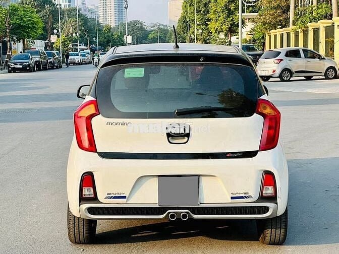 Kia Morrning model 2021 số tự động màu trắng