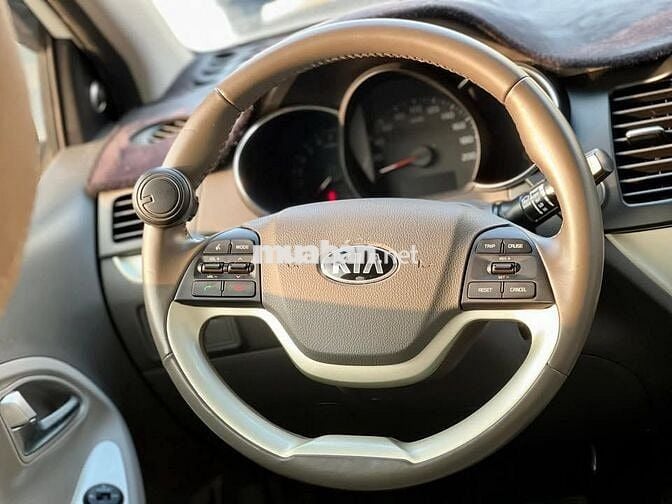 Kia Morrning model 2021 số tự động màu trắng