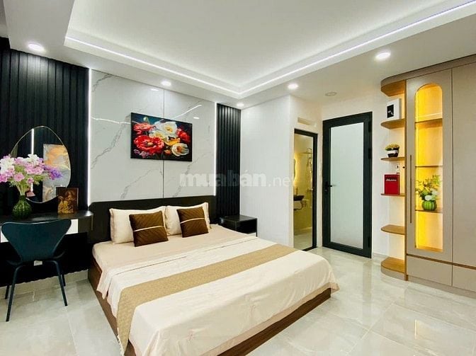 NHÀ 3,5LẦU MỚI HXH ĐƯỜNG THỐNG NHẤT ,P15,QUẬN-GV