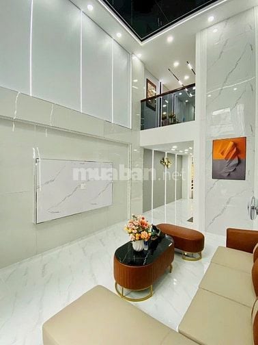 NHÀ 3,5LẦU MỚI HXH ĐƯỜNG THỐNG NHẤT ,P15,QUẬN-GV